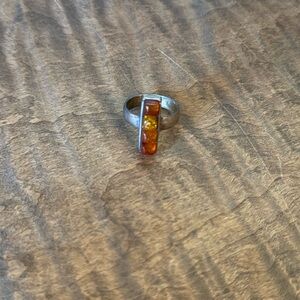Amber ring